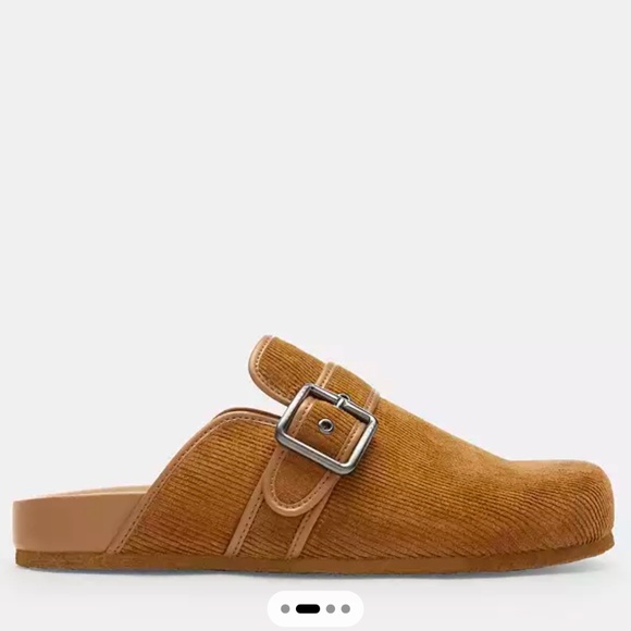 New Coach Men Taupe Benjamin Clog - Picture 2 of 3